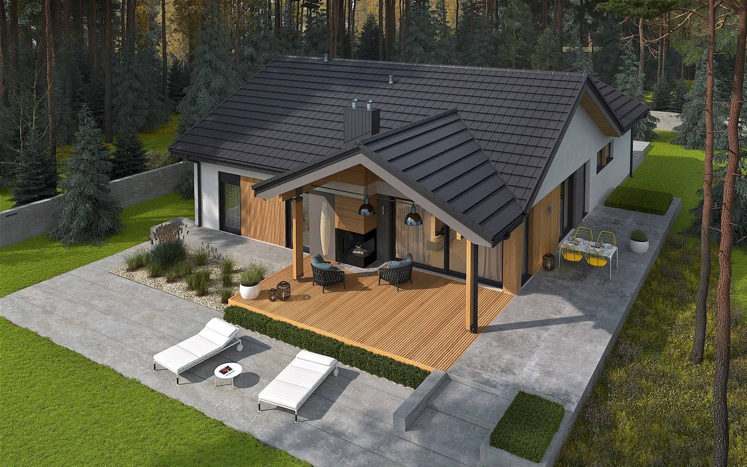 neptun 7 modern stone house modern villa stone villa vimar insaat